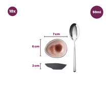 Set de bols à trempette Cosy & Trendy - Coupelle - Streetfood - 50ml - 10 pièces