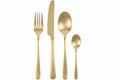 Ensemble de couverts Studio Tavola - en inox - Champagne - 4 pers - 16 pièces
