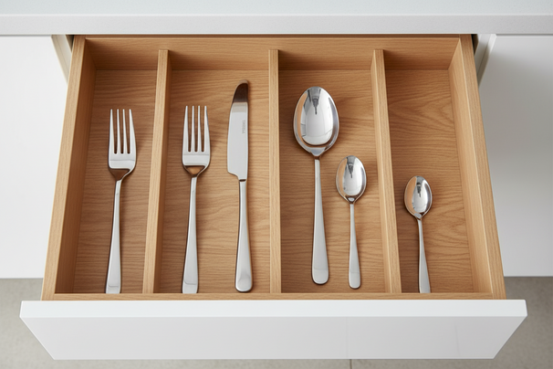 Set de couverts Studio Tavola - en inox - 4 personnes - 16 pièces