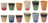Set de service à café Studio Tavola - Tasses et mugs - Fire - 12 pièces