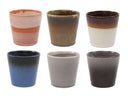 Ensemble de tasses à café Studio Tavola - Senseo - Terre - 200 ml - 6 pièces