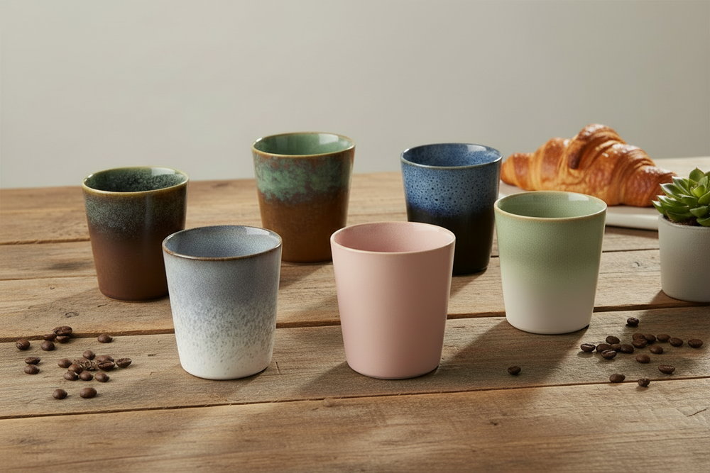 Ensemble de mugs à café Studio Tavola - Cappuccino - Wind - 300 ml - 6 pièces
