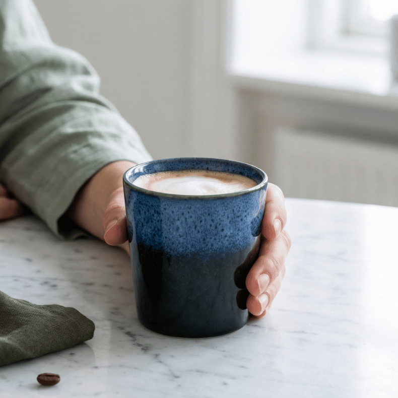Ensemble de mugs à café Studio Tavola - Cappuccino - Wind - 300 ml - 6 pièces