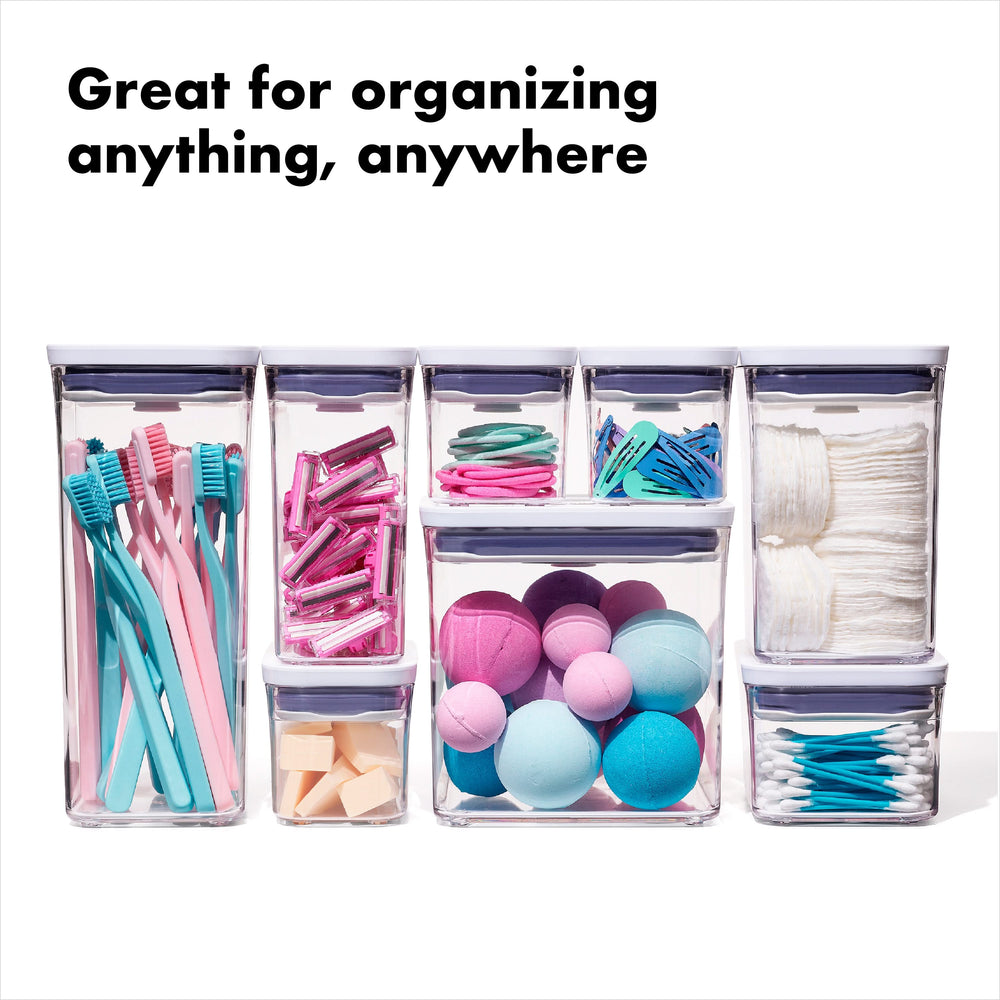 Ensemble de bocaux OXO Good Grips - Stockage - POP 2.0 - 400 ml-2,1 l - 5 pièces