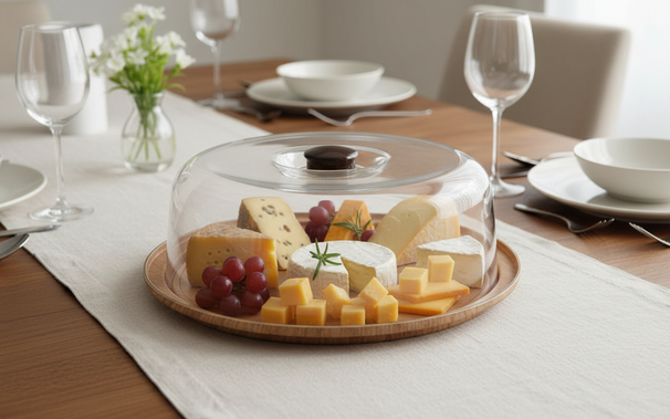Cloche à gâteau BonBistro - Cloche à fromage - Buffet - ø 30,5 cm