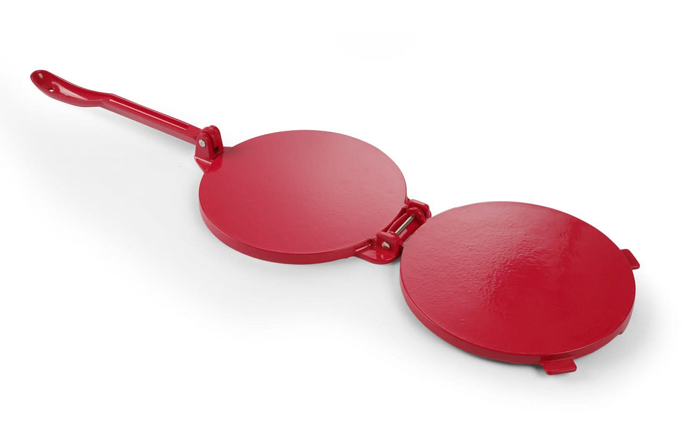 Presse-tortilla Hendi - Presse a tortilla - Rouge - en aluminium - 20 cm