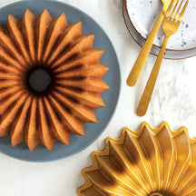 Moule à Bundt Nordic Ware Brilliance Bundt Or - Aluminium coulé - ø 26 cm