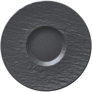 Villeroy & Boch Assiette Manufacture Rock - Noir - ø 16 cm