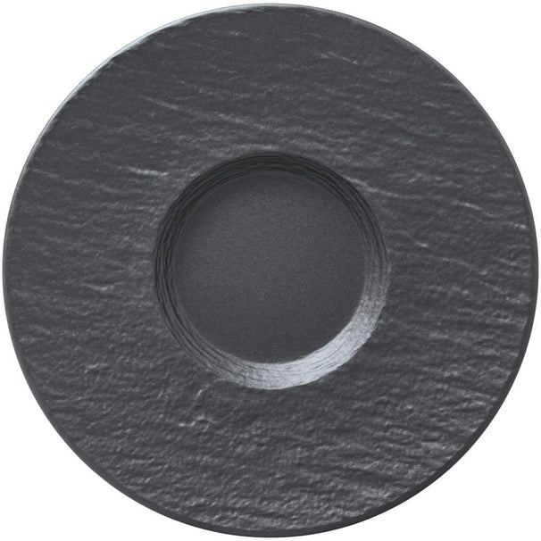 Villeroy & Boch Assiette Manufacture Rock - Noir - ø 16 cm