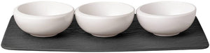 Ensemble de bols à trempette Villeroy & Boch NewMoon - 4 pièces