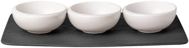 Ensemble de bols à trempette Villeroy & Boch NewMoon - 4 pièces