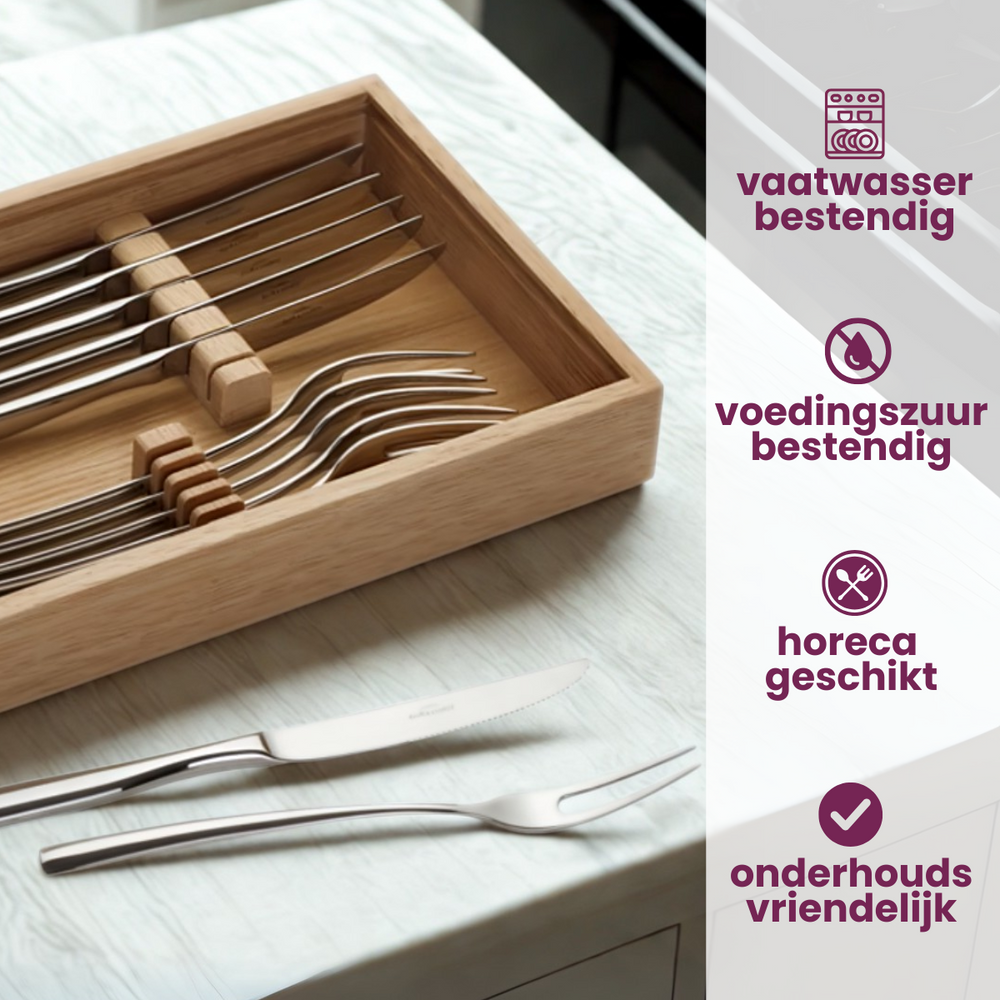 Ensemble de couteaux à steak Villeroy & Boch Piemont - 12 pièces