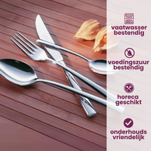 Ensemble de couverts Villeroy & Boch Piemont - 18/10 inox - 12 pièces / 3 personnes