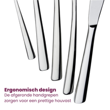 Ensemble de couverts Villeroy & Boch Piemont - 18/10 inox - 12 pièces / 3 personnes
