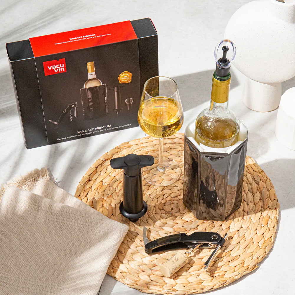 Ensemble de vin Vacu Vin - Accessoires a vin - Premium - 0,7-1,0 L - 4 pièces