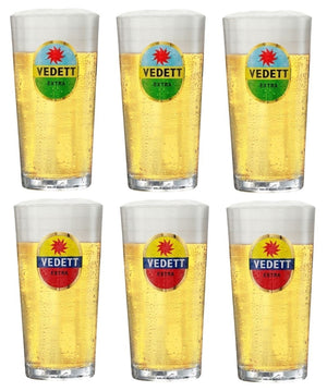 Verres à bière Vedett Extra 330 ml - 6 pièces