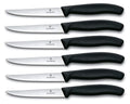 Couteaux à steak Victorinox Swiss Classic Crantés - 6 pièces