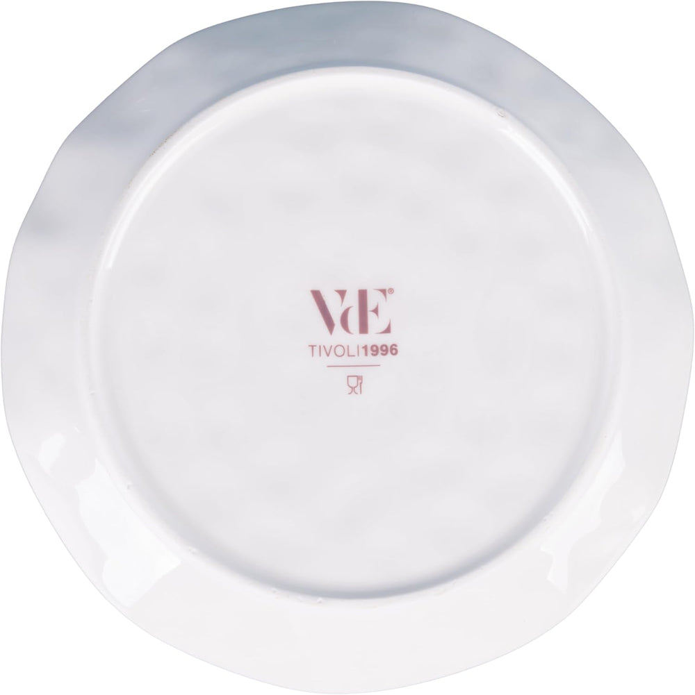 Service de table Villa d'Este Home Sahara 18 pièces / 6 personnes - 6 assiettes à dîner, 6 assiettes à petit-déjeuner et 6 assiettes creuses