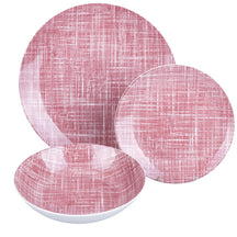 Service de table Villa d'Este Home Texture 18 pièces / 6 personnes - 6 assiettes à dîner, 6 assiettes à petit-déjeuner et 6 assiettes creuses