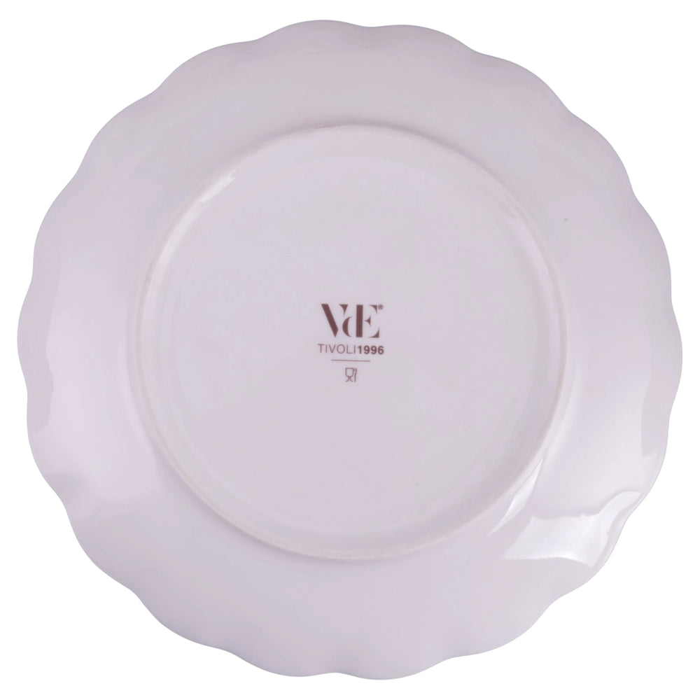 Service de table Villa d'Este Home Cherry Flowers Baita 18 pièces / 6 personnes - 6 assiettes à dîner, 6 assiettes à petit-déjeuner et 6 assiettes creuses
