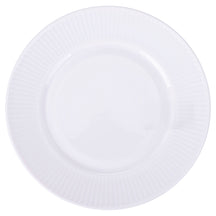 Service de table Villa d'Este Home Decor blanc opale 18 pièces / 6 personnes - 6 assiettes à dîner, 6 assiettes à petit déjeuner et 6 assiettes creuses