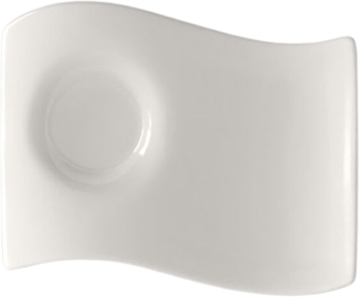 Assiette Villeroy & Boch - Soucoupe a expresso - NewWave Caffe - 17 x 13 cm