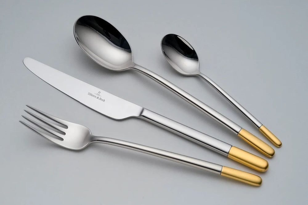 Ensemble de couverts Villeroy & Boch Ella - Doré - 30 pièces