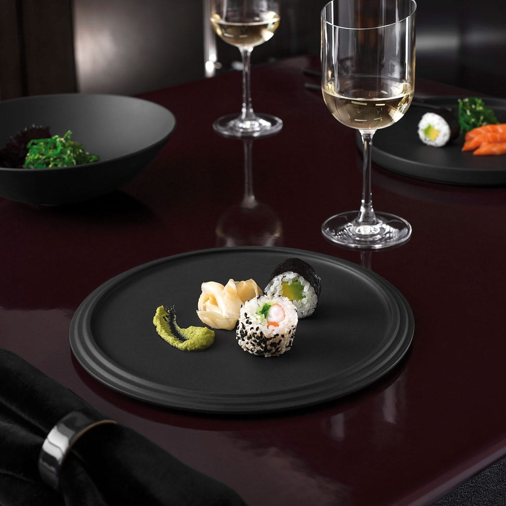 Ensemble de service Villeroy & Boch - 2 personnes - La Boule - Noir- 7 pièces