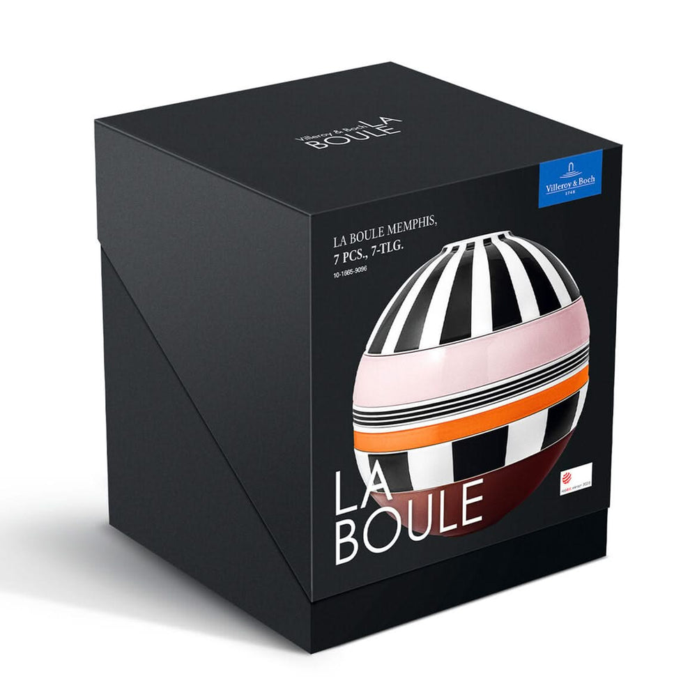 Ensemble de service Villeroy & Boch - 2 personnes - La Boule - Memphis - 7 pièces