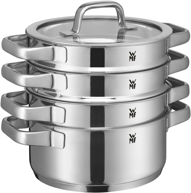 Ensemble de casseroles WMF - Induction - Compact Cuisine - Ø 14-20 cm - 5 pièces