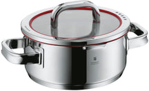 Batterie de casseroles WMF Function 4 - Acier inoxydable - 5 pièces - Casseroles de ø 16, 20, 20 et 24 cm et casserole de ø 16 cm
