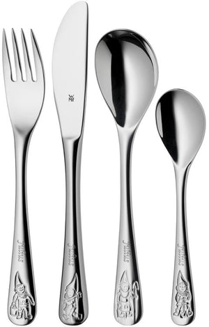 Ensemble de couverts WMF - Couverts pour enfants - Nains - 15-16 cm - 4 pièces