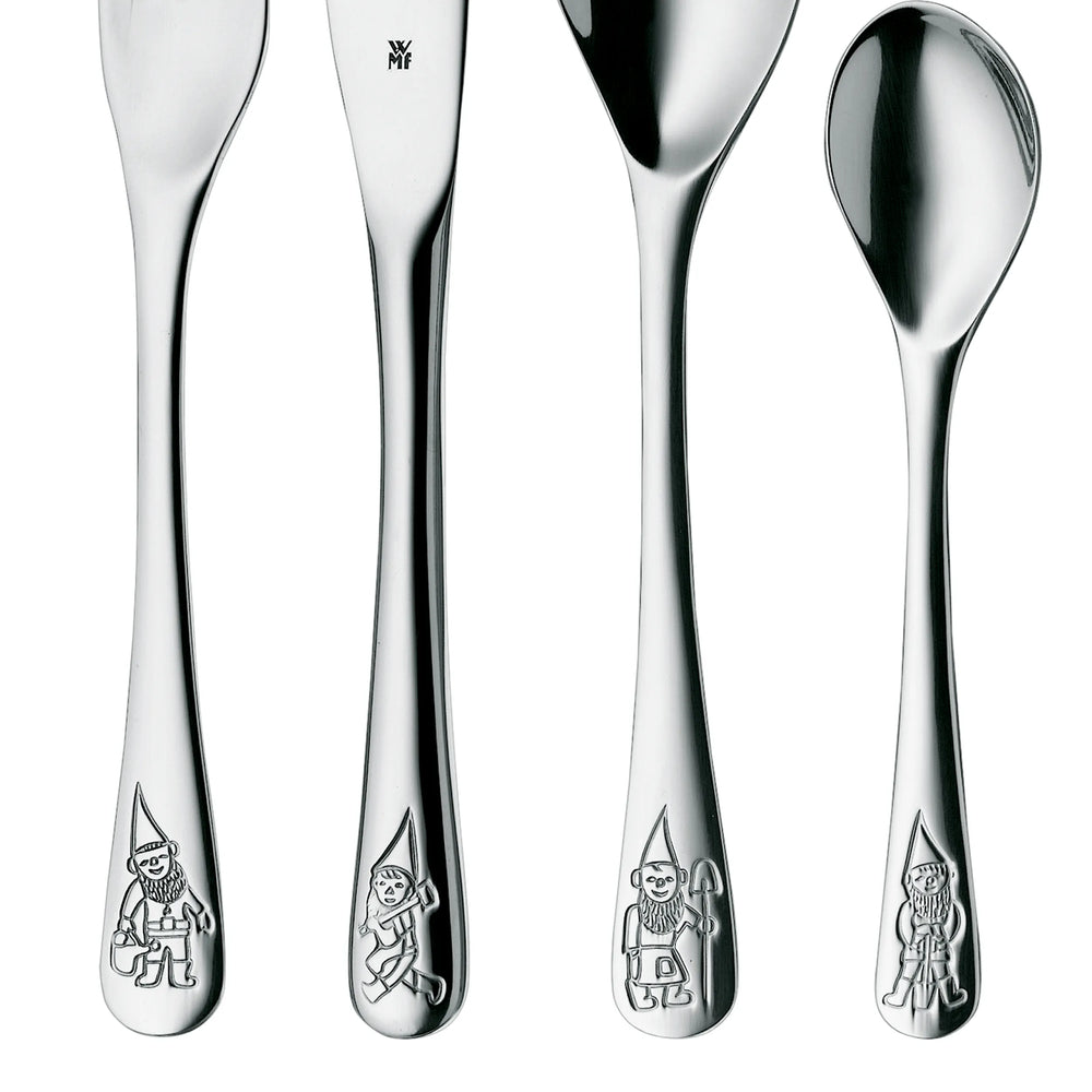 Ensemble de couverts WMF - Couverts pour enfants - Nains - 15-16 cm - 4 pièces