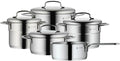 Batterie de casseroles mini-casseroles WMF - 5 pièces - Casseroles de ø 16, 20, 20 et 24 cm et casserole de ø 16 cm