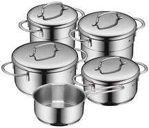 Batterie de casseroles mini-casseroles WMF - 5 pièces - Casseroles de ø 16, 20, 20 et 24 cm et casserole de ø 16 cm