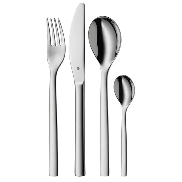 Ensemble de couverts WMF - Set de couverts en inox - Nuova - 23 cm - 4 pièces