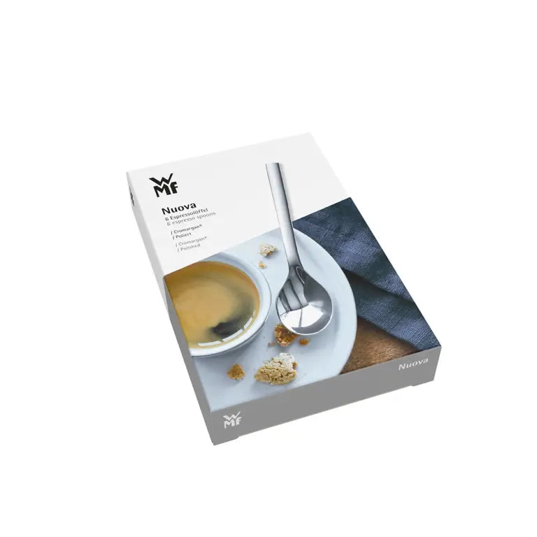 Ensemble de cuillères WMF - Cuillères à espresso - Nuova - 11 cm - 6 pièces