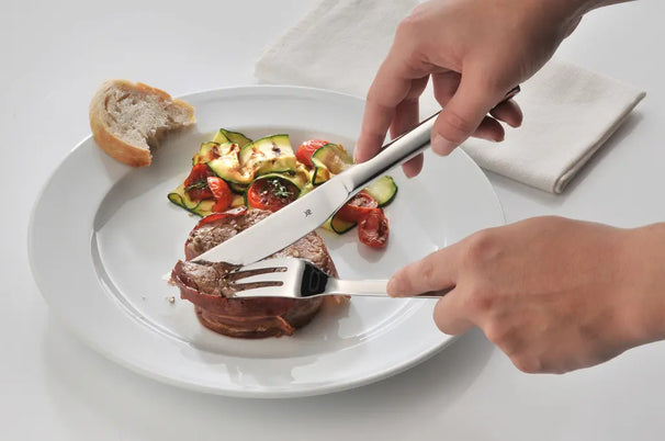 Set de couverts à steak WMF - Couteaux à steak - Nuova - 6 personnes - 12 pièces