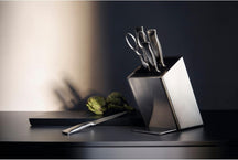 Bloc de couteaux WMF Grand Gourmet 6 pièces - Set de Couteaux de Cuisine avec Bloc

