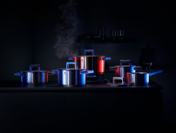 Ensemble de casseroles WMF Ultimate Cool 5 pièces- Induction - casseroles ø 16, 20, 20, 24 & 16 cm