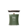 Bougie Parfumée WoodWick Medium Frasier Fir - 11 cm / ø 10 cm - Bougie Parfumée en Verre - Mèche en Bois