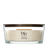 Bougie Parfumée WoodWick Ellipse Patchouli Crème - 9 cm / 19 cm - Bougie Parfumée en Verre - Mèche en Bois