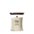 Bougie Parfumée WoodWick Medium Patchouli Crème - 11 cm / ø 10 cm - Bougie en Verre - Mèche en Bois