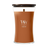 Bougie Parfumée WoodWick Grande Saffron Smoke - 18 cm / ø 10 cm - Bougie Parfumée en Verre - Mèche en Bois