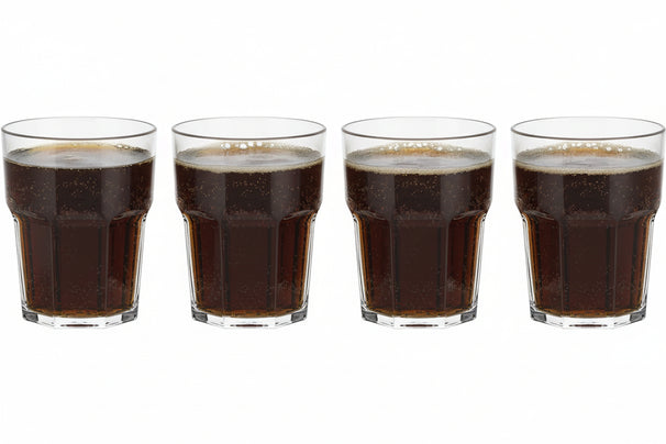 Ensemble de verres a eau Cookinglife - Gobelets - CampVibe - 275 ml - 4 pièces