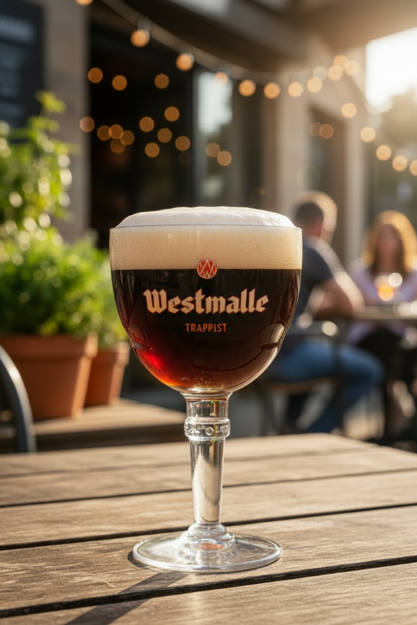 Ensemble de verres à bière Westmalle - Trappist - Westmalle - 330 ml - 2 pièces