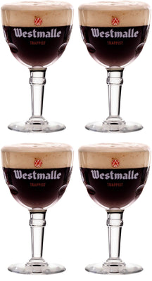 Ensemble de verres à bière Westmalle - Trappist - Westmalle - 330 ml - 4 pièces
