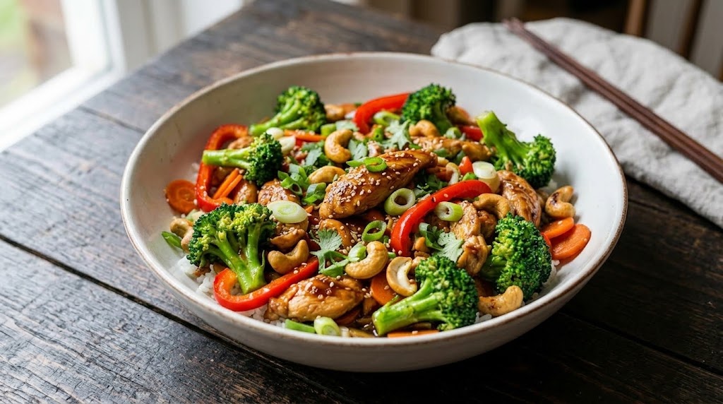 Rapide, croquant et plein de saveurs sorti du wok