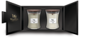 Ensemble de bougies WoodWick - Mèche en bois - Fireside&Linen - 90 h - 2 pieces