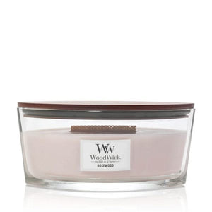 Bougie parfumée WoodWick - Mèche en bois - Rosewood - 9 cm / 19 cm
